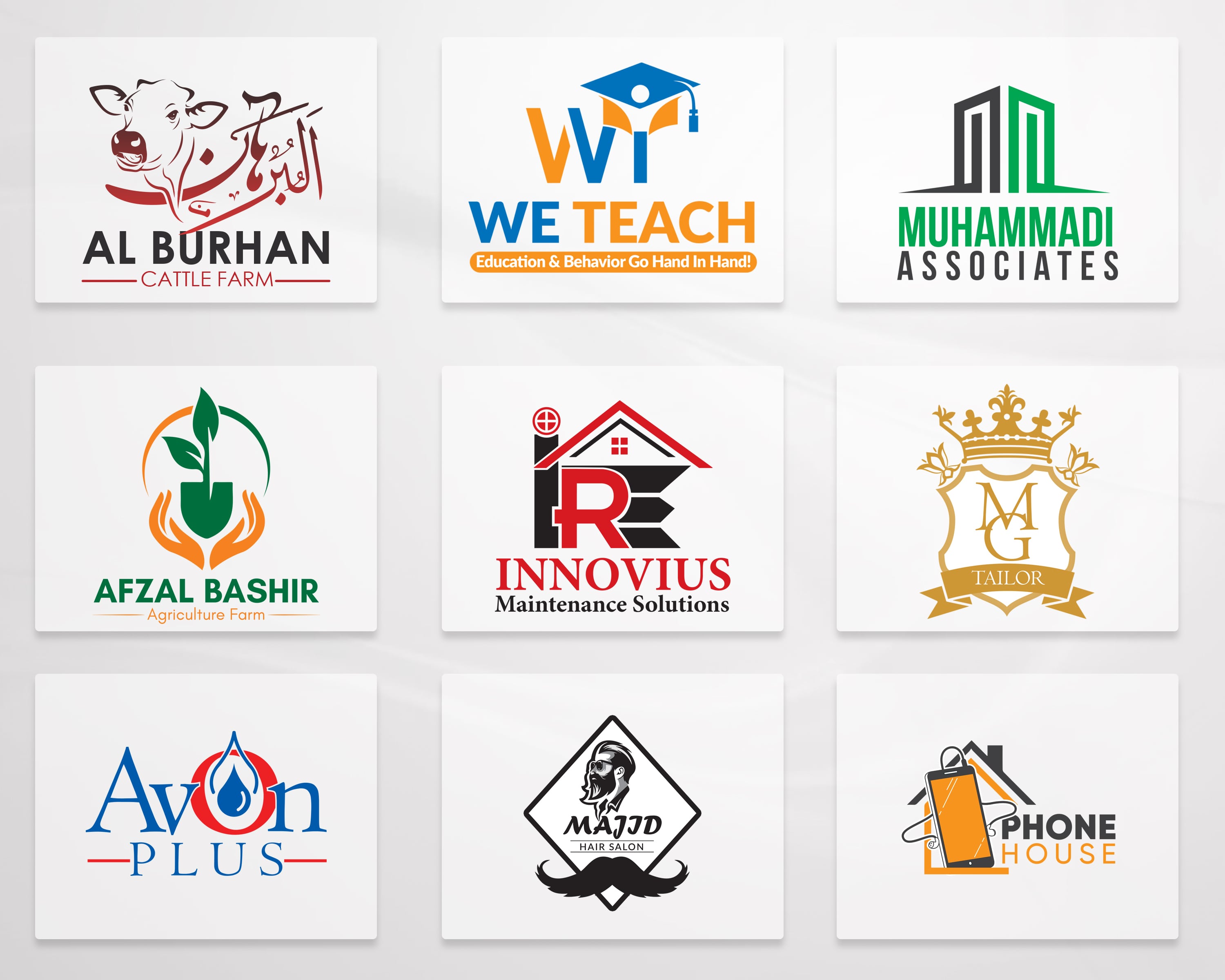 Modern logo design Boardman ,OR creative branding example 2026