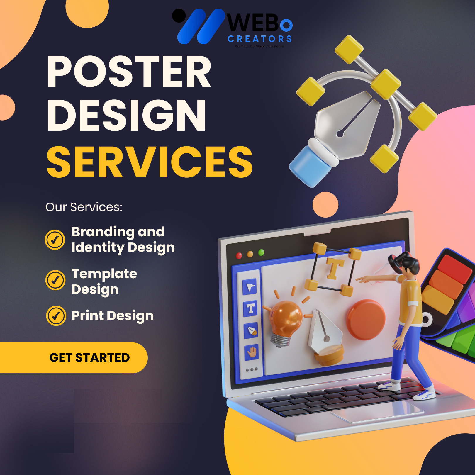 Poster Design Service | Get Powerful Advertising Poster in Boardman ,OR for Business and Events