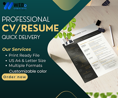 Elegant Resume Design Service, CV designs, CV writing in Boardman ,OR For Gain Job